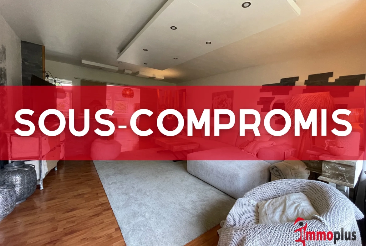 Appartement F5 traversant avec balcons et parking à Rixheim 