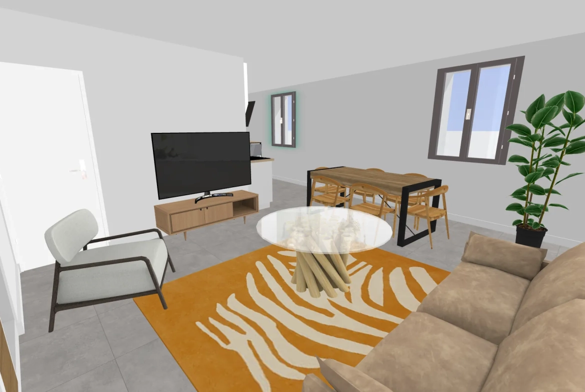 Appartement T3 à vendre à Jonquières - Conseillé pour résidence moderne et éco-responsable 