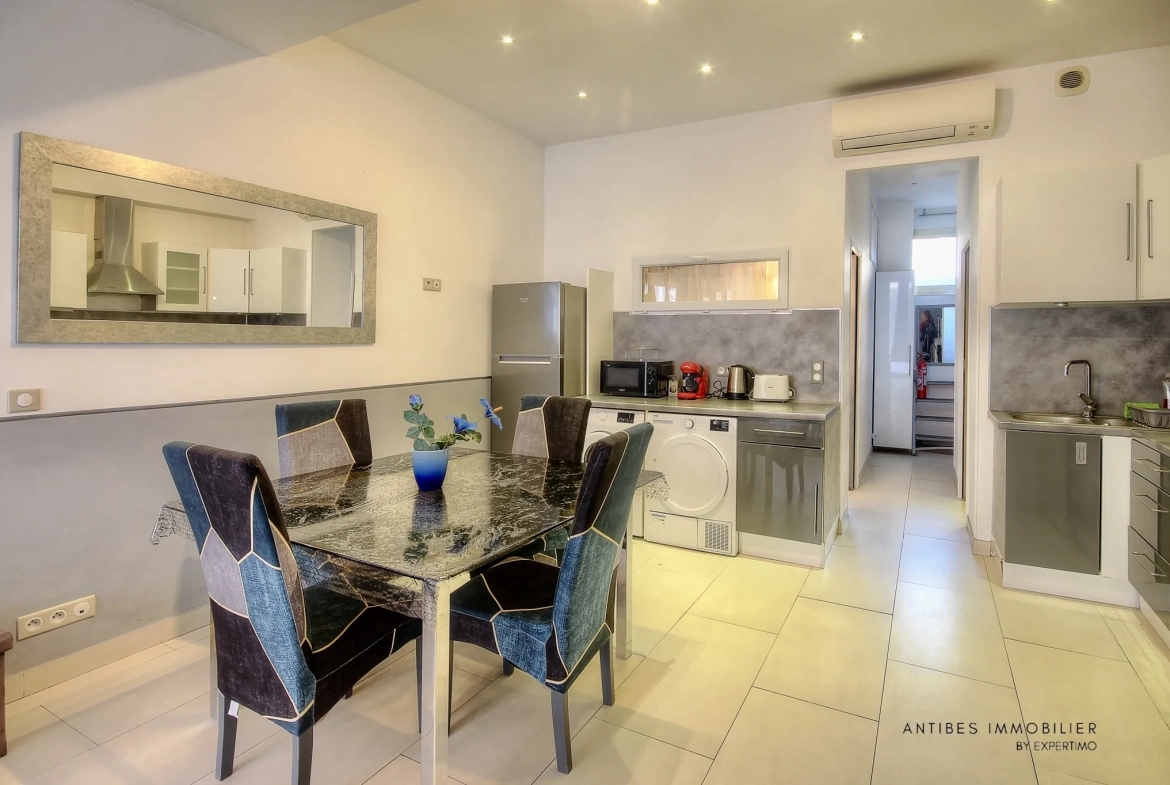 Bel appartement 3 pièces à Juan-les-Pins avec parking, proche des plages et idéal pour location saisonnière 