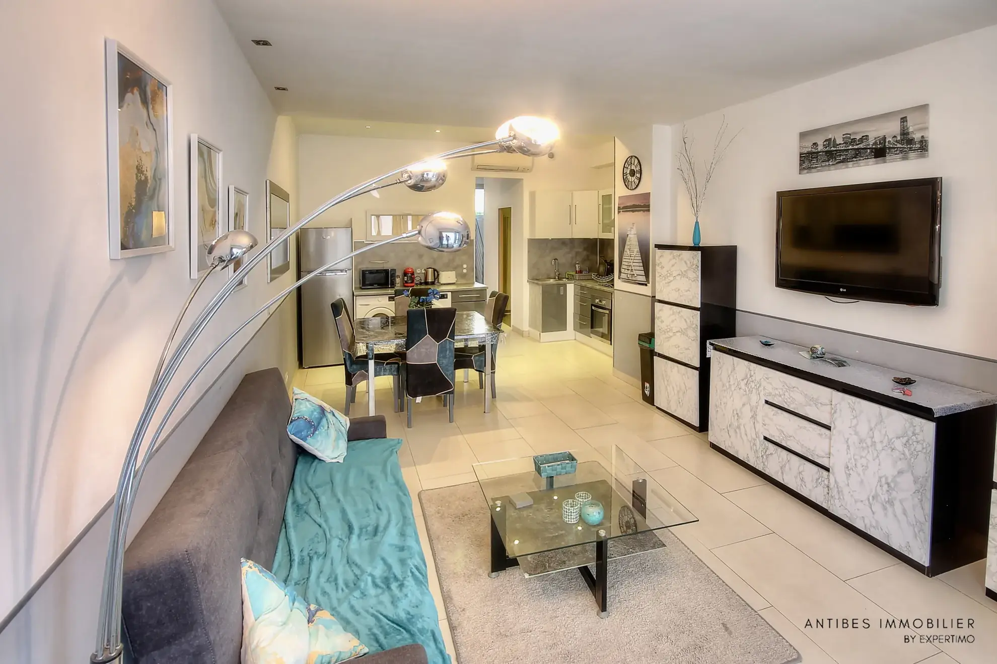 Bel appartement 3 pièces à Juan-les-Pins avec parking, proche des plages et idéal pour location saisonnière 