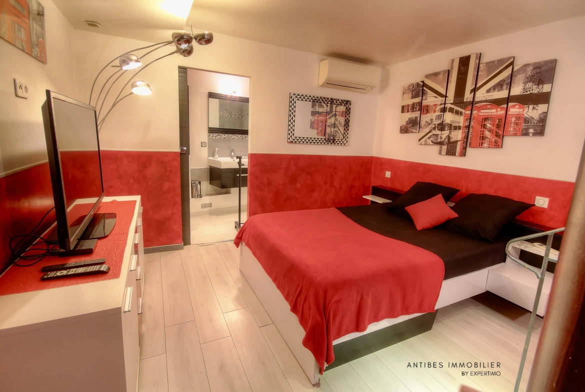 Bel appartement 3 pièces à Juan-les-Pins avec parking, proche des plages et idéal pour location saisonnière 
