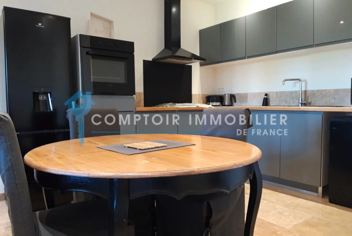 Appartement haut de gamme à vendre à Boulbon, 2 chambres, terrasse, proche Saint-Rémy-de-Provence 