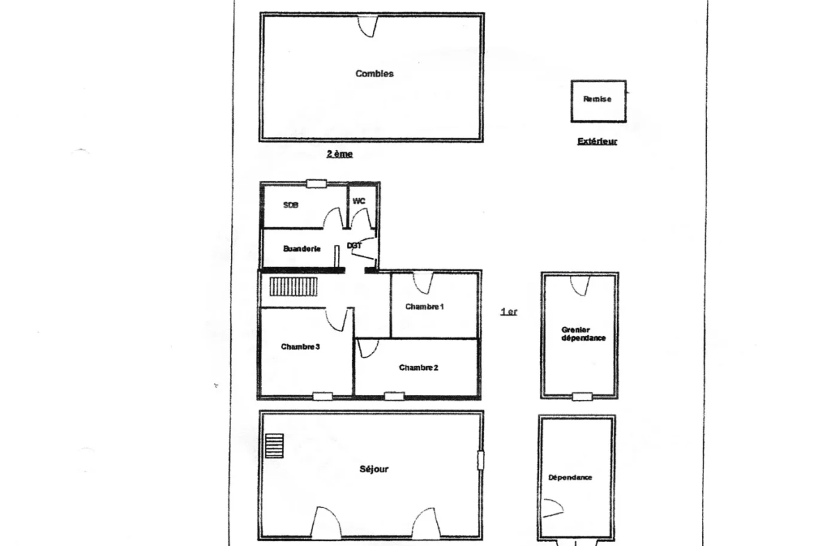 Maison à Hennebont avec fort potentiel de 105 m² et terrain de 399 m² 