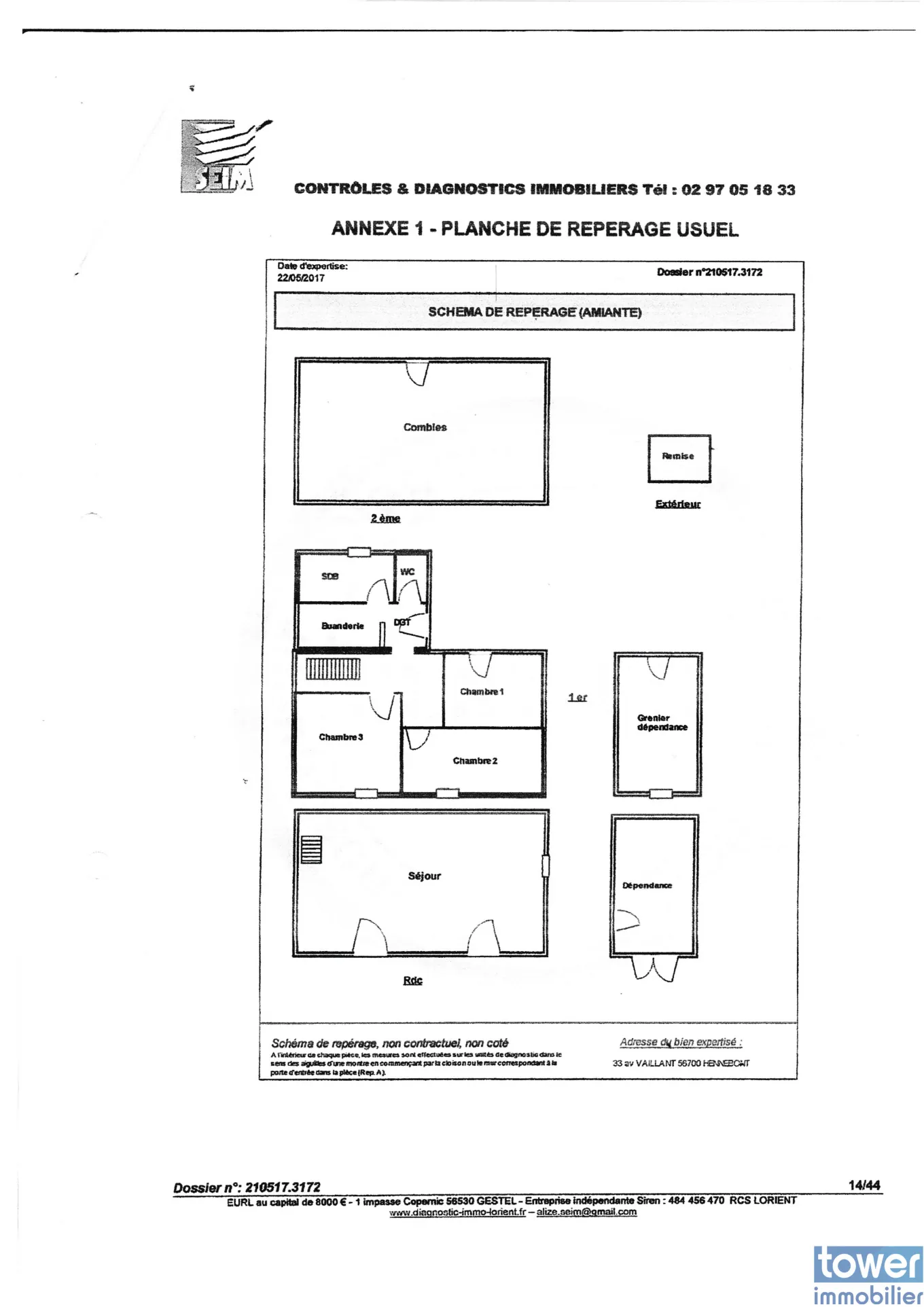 Maison à Hennebont avec fort potentiel de 105 m² et terrain de 399 m² 