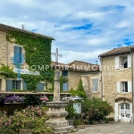 Maison de village avec vue panoramique à 15 km d’Uzès, charme historique et confort moderne