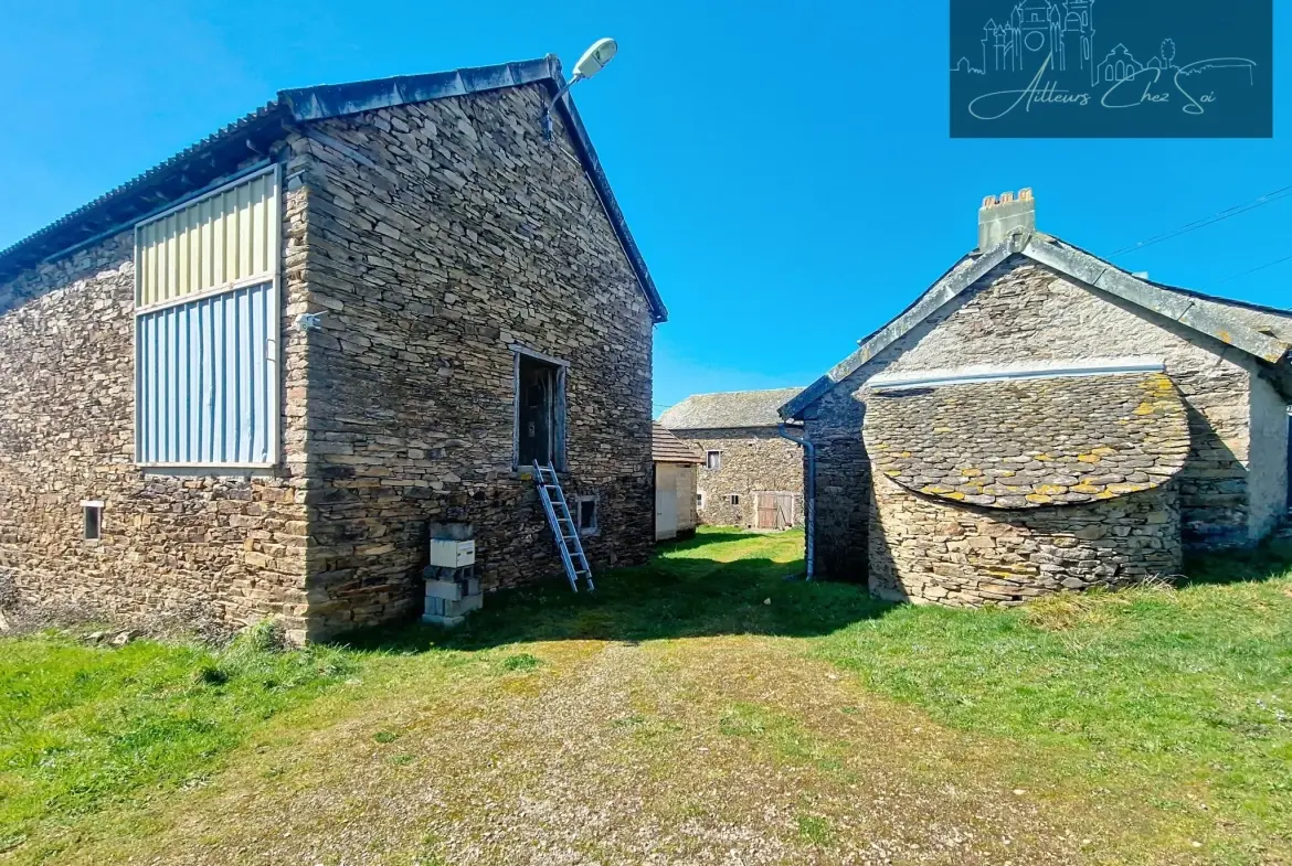 Ferme avec dépendances et grand terrain à Réquista - Spécial projet agricole ou famille 