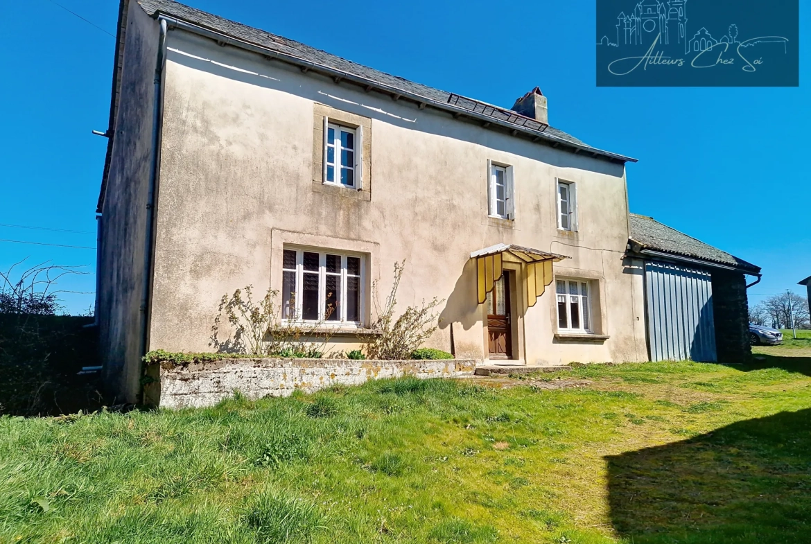 Ferme avec dépendances et grand terrain à Réquista - Spécial projet agricole ou famille 