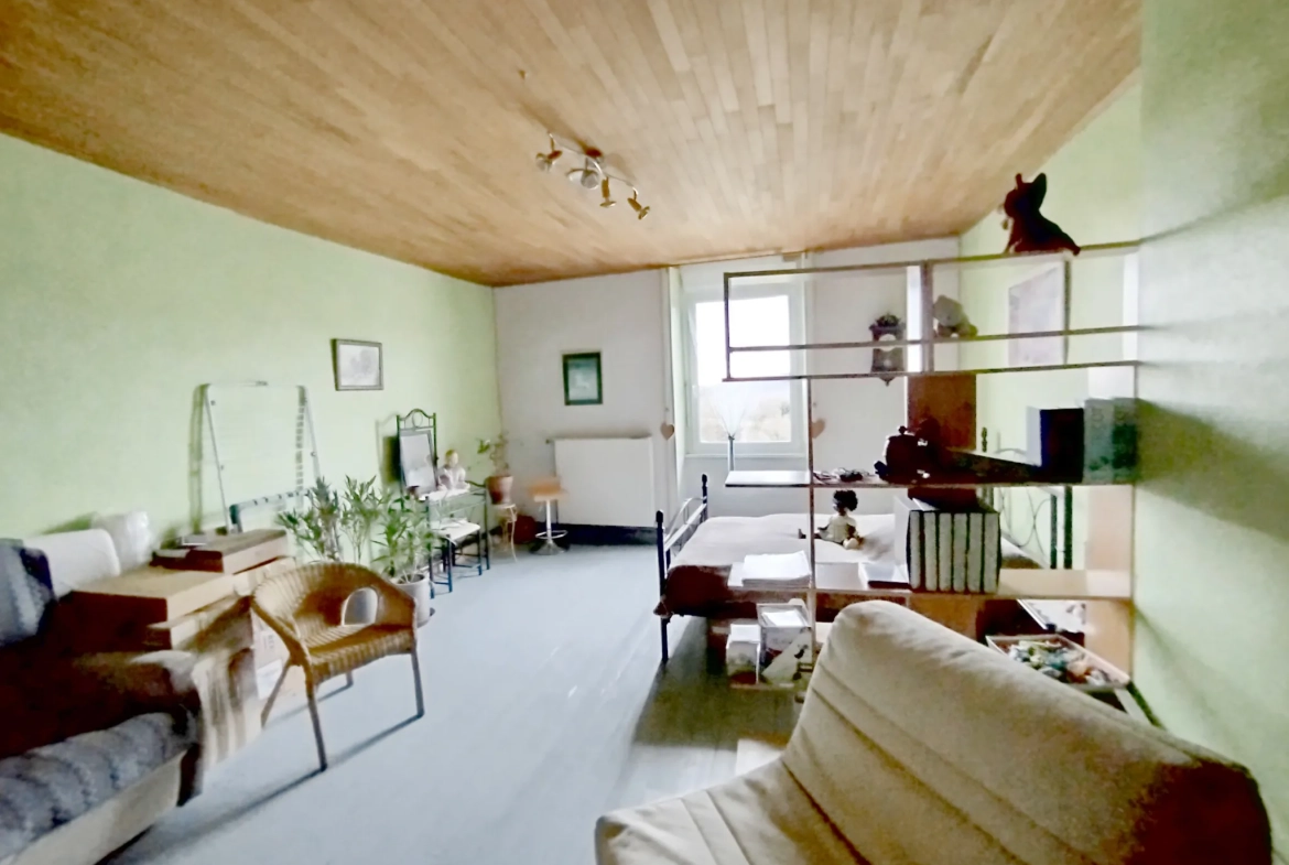 Maison de village 140m2 avec vue sur les montagnes du Jura à Saint Julien 