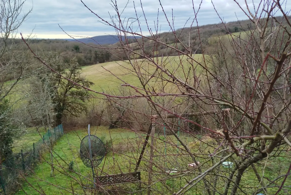 Maison de village 140m2 avec vue sur les montagnes du Jura à Saint Julien 