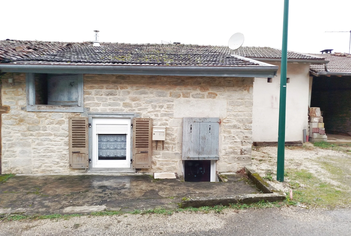 Maison de village 140m2 avec vue sur les montagnes du Jura à Saint Julien 