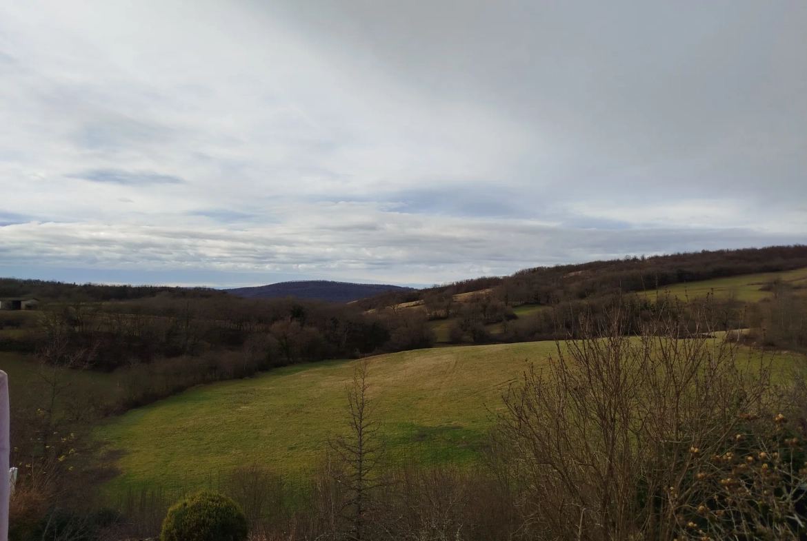 Maison de village 140m2 avec vue sur les montagnes du Jura à Saint Julien 