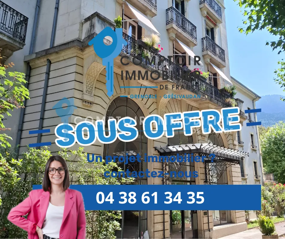 Appartement T1 de 31m² à vendre à Vaulnaveys-Le-Haut en Isère 