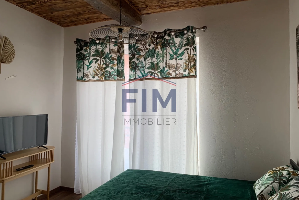 Appartement F2 rénové et meublé à Dieppe au centre-ville 
