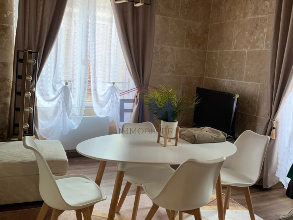 Appartement F2 rénové et meublé à Dieppe au centre-ville 