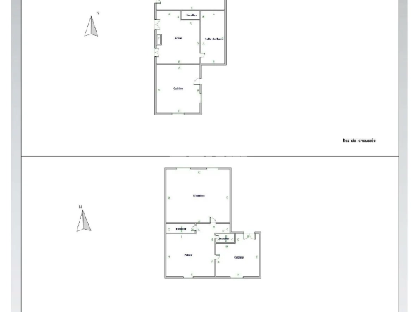 Maison à rénover de 74 m² à Rue (80120) avec garage et grenier aménageable 