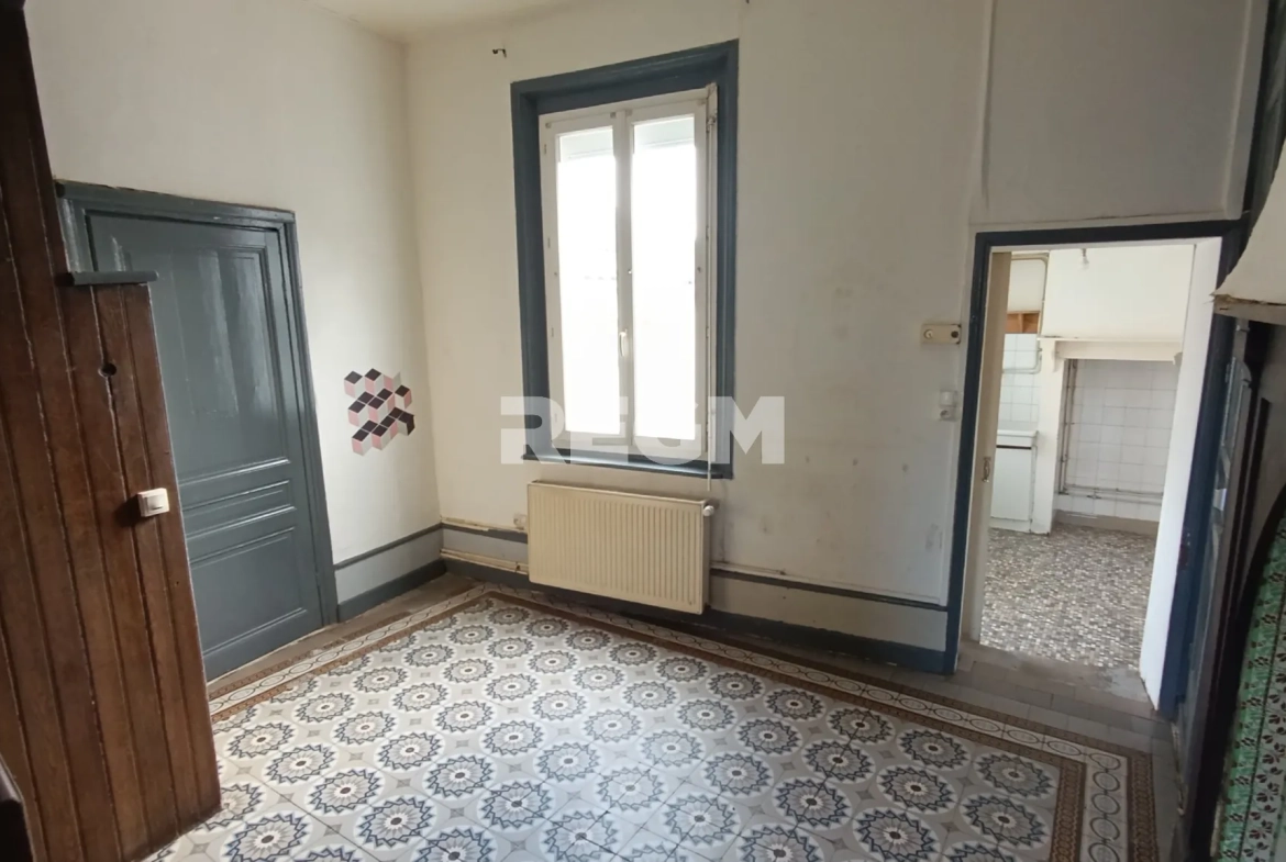 Maison à rénover de 74 m² à Rue (80120) avec garage et grenier aménageable 