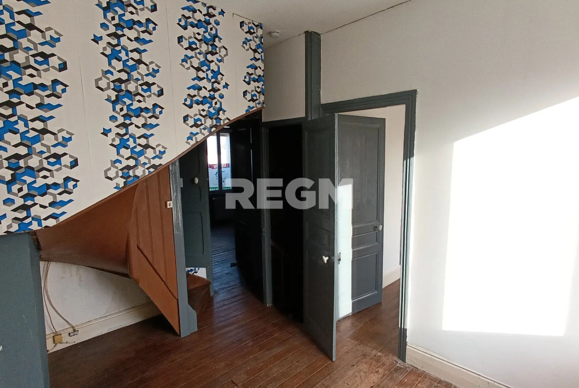 Maison à rénover de 74 m² à Rue (80120) avec garage et grenier aménageable 