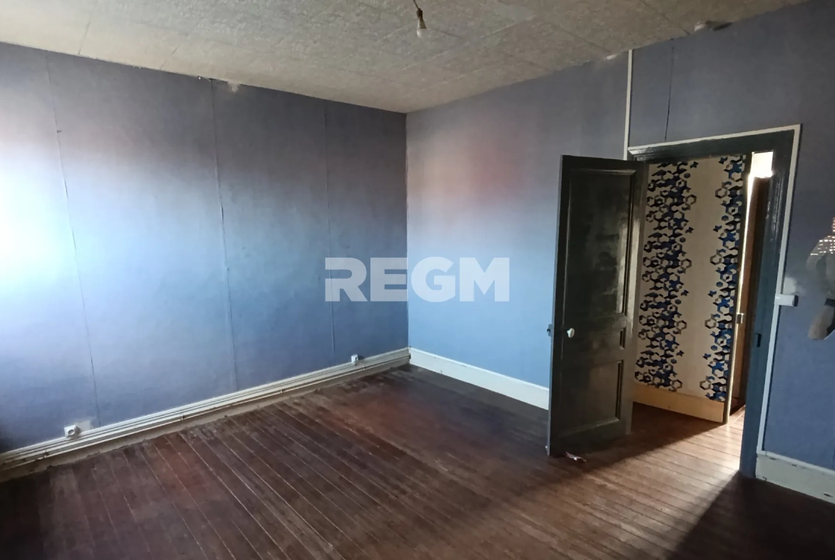 Maison à rénover de 74 m² à Rue (80120) avec garage et grenier aménageable 