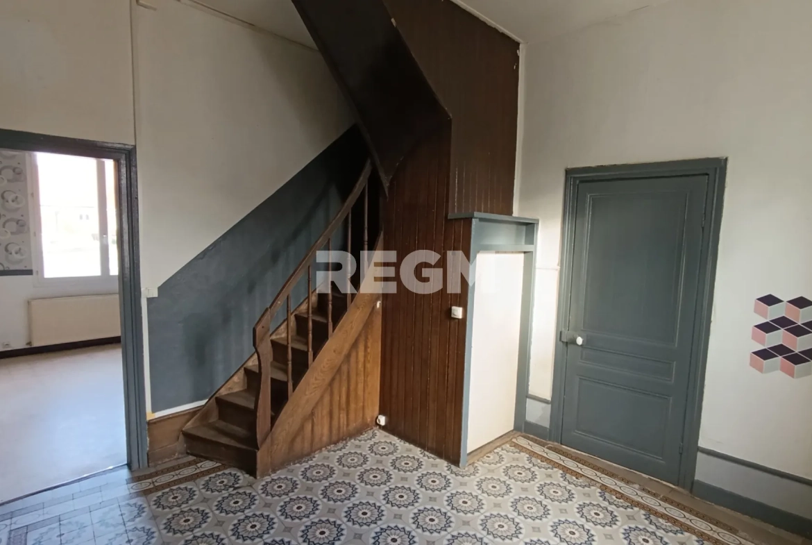 Maison à rénover de 74 m² à Rue (80120) avec garage et grenier aménageable 