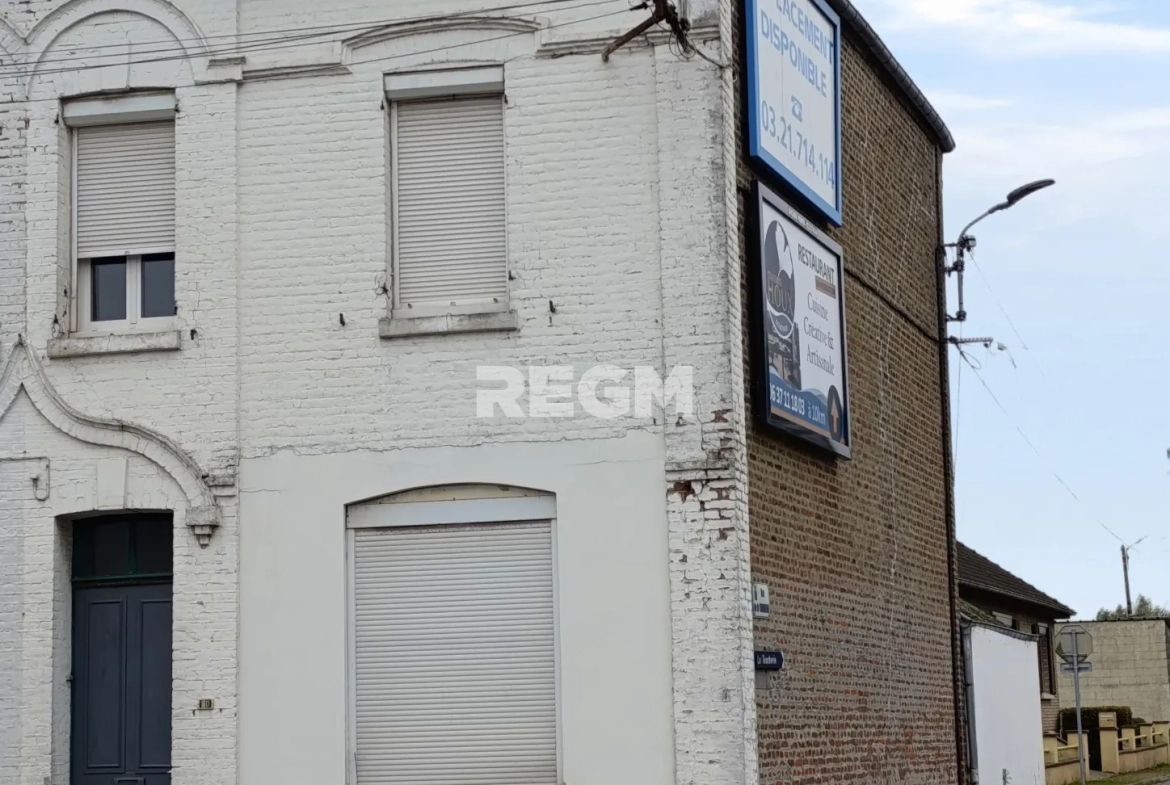 Maison à rénover de 74 m² à Rue (80120) avec garage et grenier aménageable 