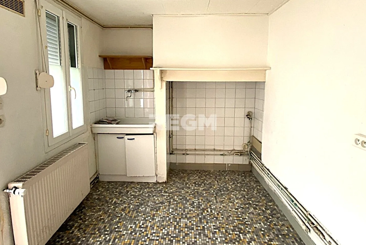 Maison à rénover de 74 m² à Rue (80120) avec garage et grenier aménageable 