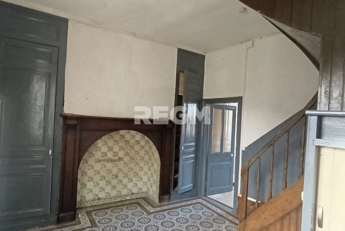 Maison à rénover de 74 m² à Rue (80120) avec garage et grenier aménageable 