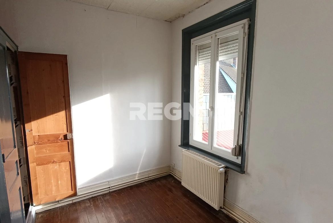 Maison à rénover de 74 m² à Rue (80120) avec garage et grenier aménageable 
