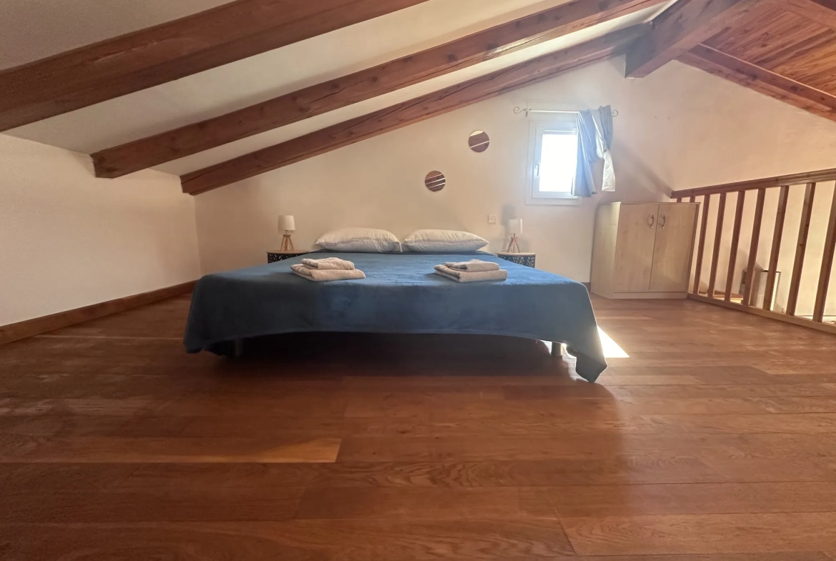Maison familiale de 66 m² à Ventiseri avec grande terrasse et terrain de 1000 m² 
