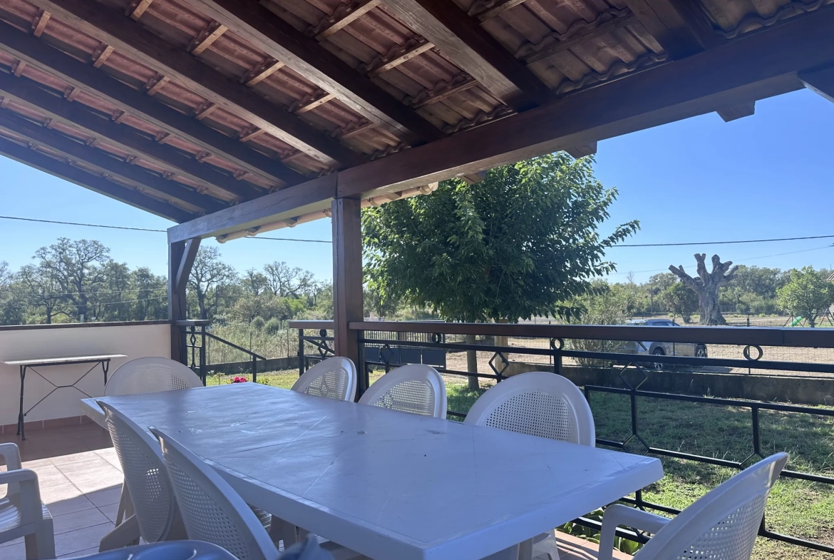Maison familiale de 66 m² à Ventiseri avec grande terrasse et terrain de 1000 m² 