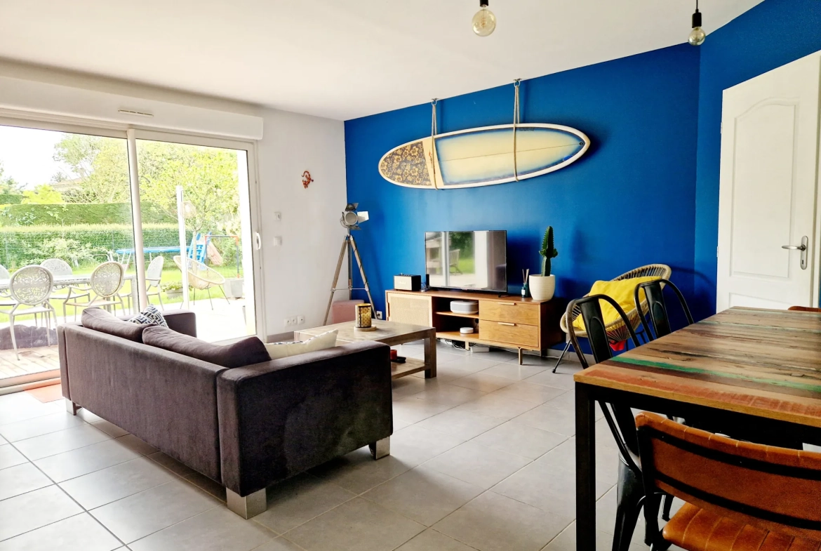 Charmante maison de plain-pied avec 3 chambres et bureau à Pont-l’Abbé-d’Arnoult 