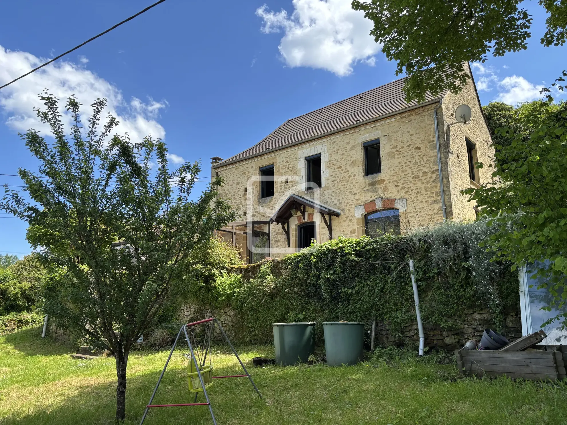 Charmante maison en pierre avec jardin spacieux à Grolejac proche Sarlat 