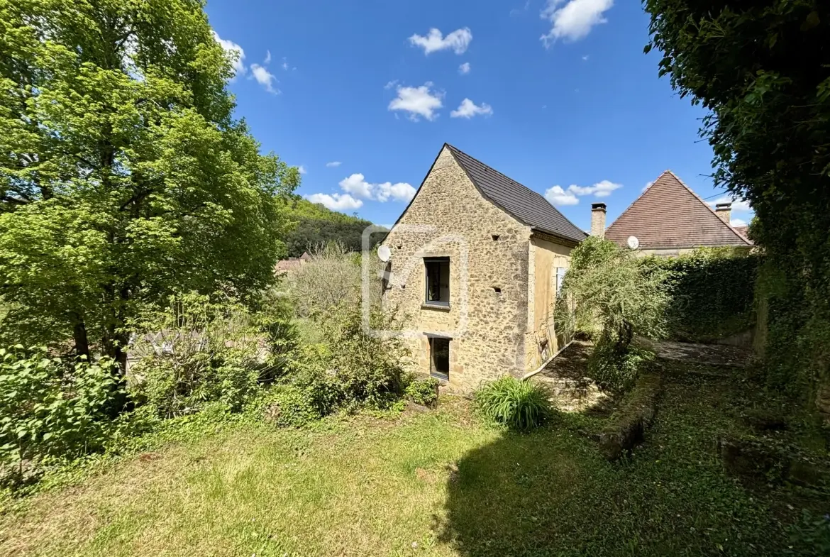 Charmante maison en pierre avec jardin spacieux à Grolejac proche Sarlat 