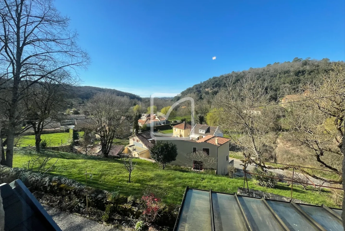 Charmante maison en pierre avec jardin spacieux à Grolejac proche Sarlat 