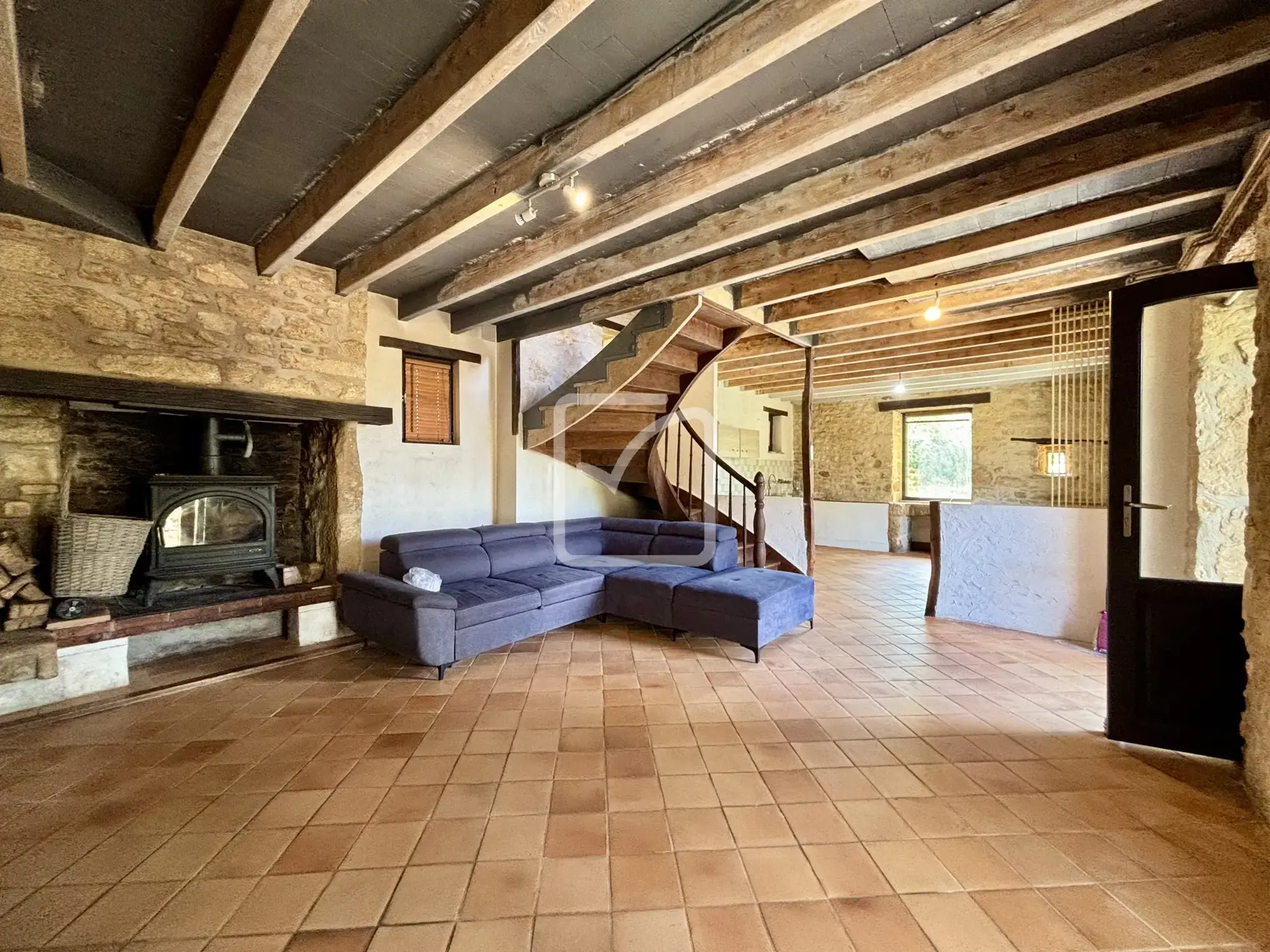 Charmante maison en pierre avec jardin spacieux à Grolejac proche Sarlat 