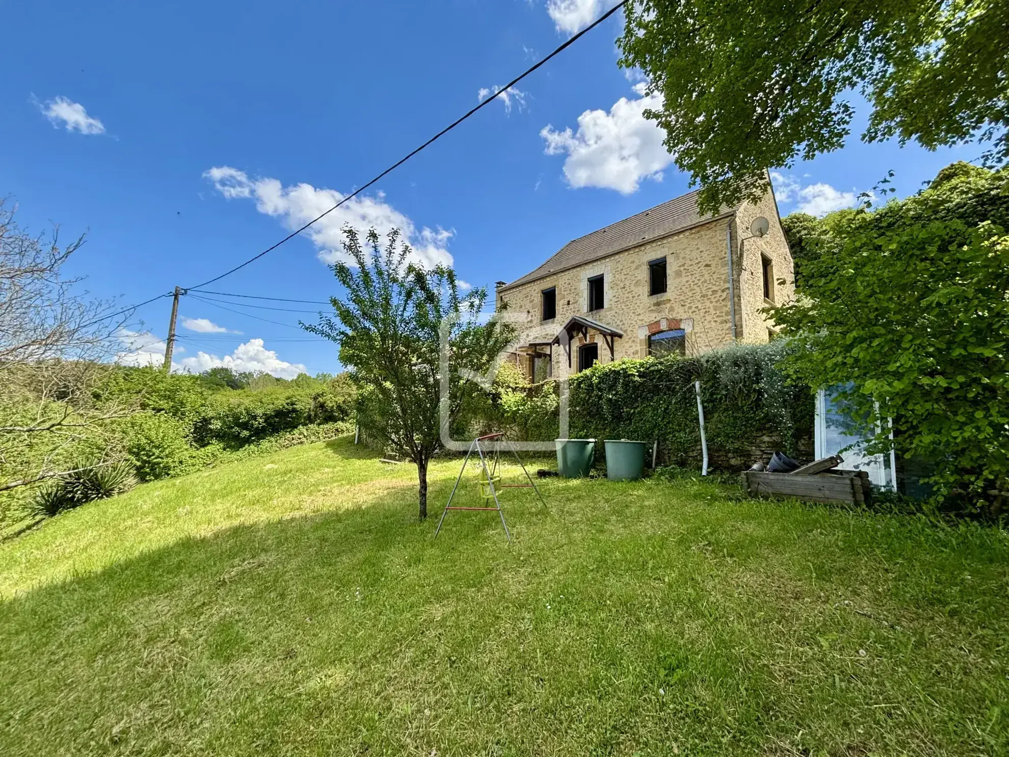 Charmante maison en pierre avec jardin spacieux à Grolejac proche Sarlat 
