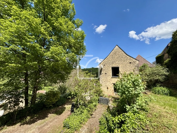 Charmante maison en pierre avec jardin spacieux à Grolejac proche Sarlat 