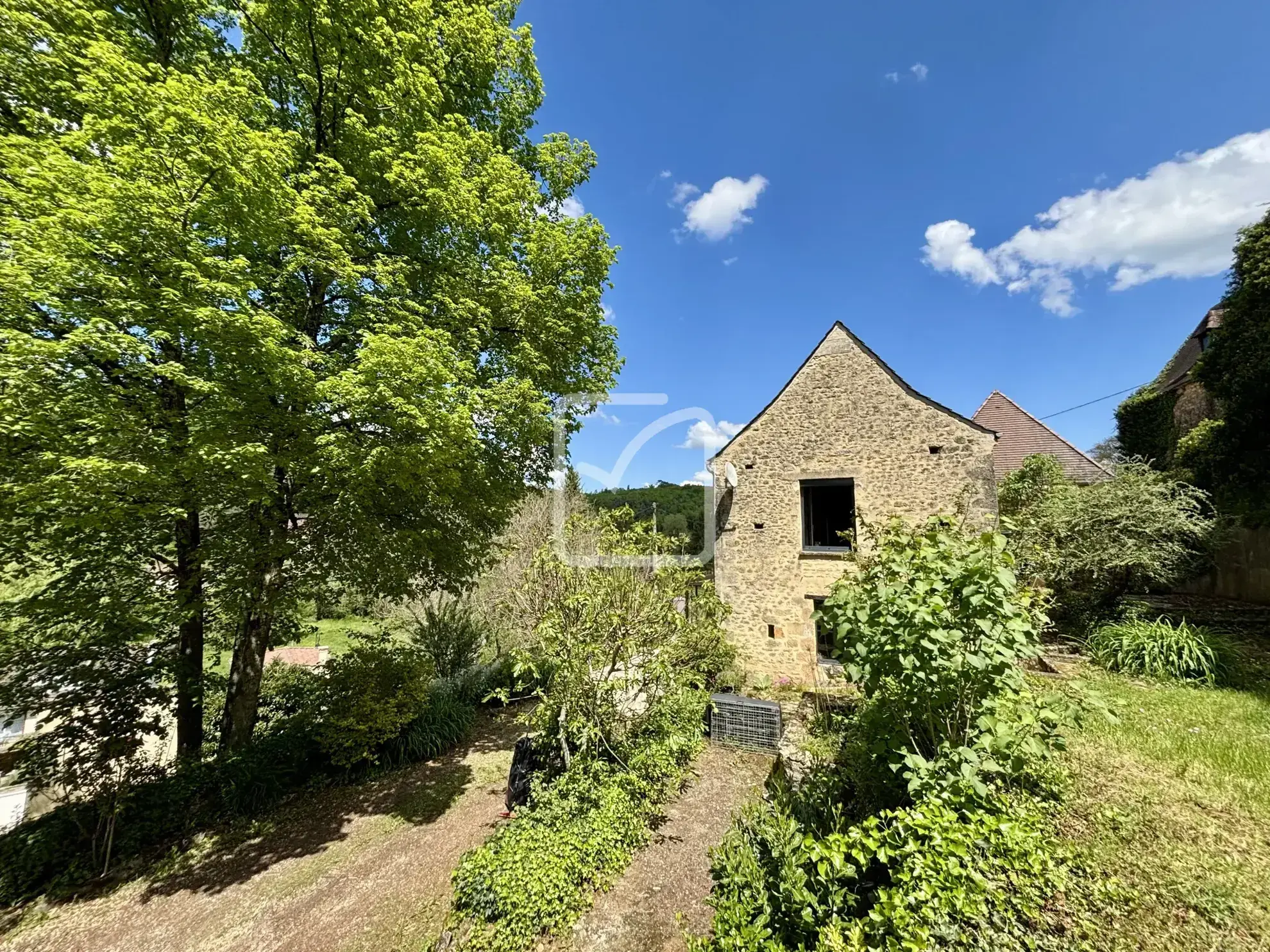Charmante maison en pierre avec jardin spacieux à Grolejac proche Sarlat 