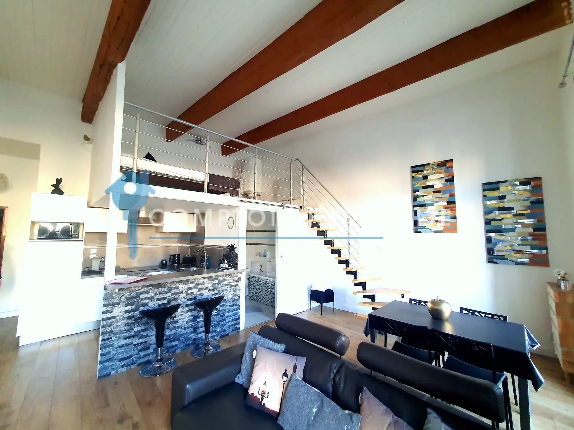 Appartement duplex de 42 m² à Montpellier Gambetta, idéal pour investissement ou pied-à-terre 
