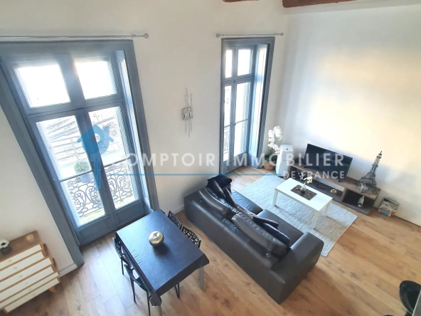 Appartement duplex de 42 m² à Montpellier Gambetta, idéal pour investissement ou pied-à-terre
