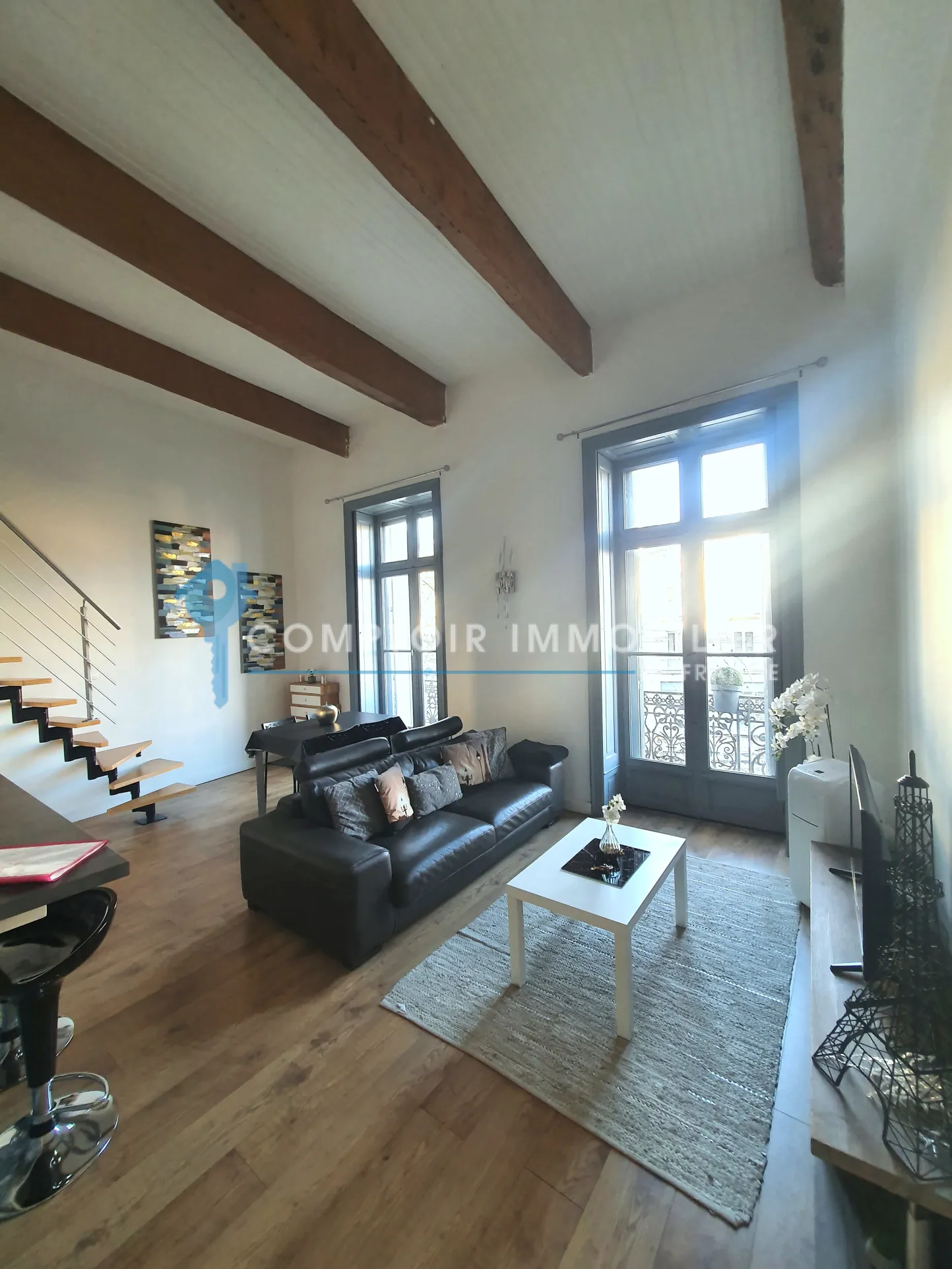 Appartement duplex de 42 m² à Montpellier Gambetta, idéal pour investissement ou pied-à-terre 