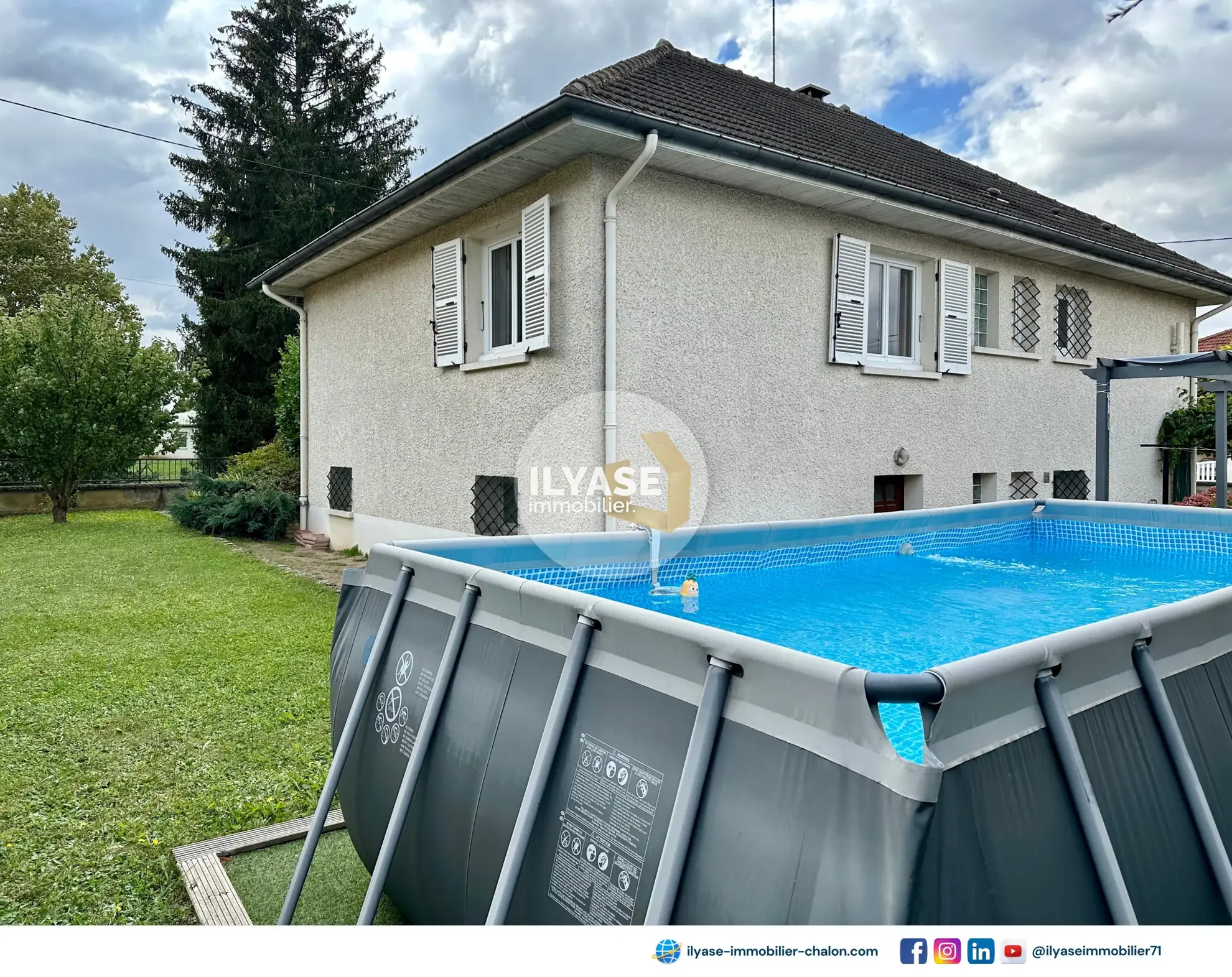 Maison 121 m² avec piscine et 4 chambres à Saint-Rémy - Cadre calme et pratique 