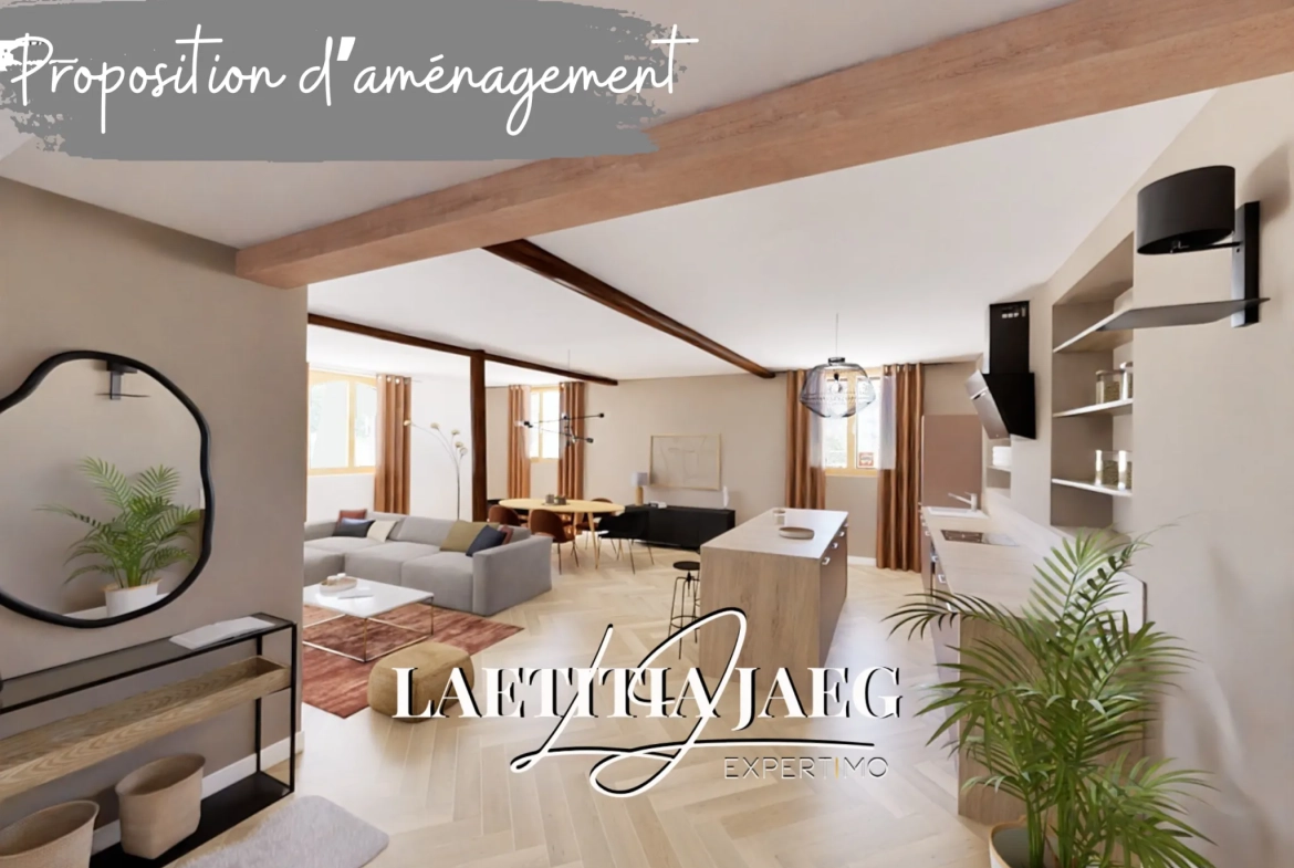 Appartement 4 pièces à Kogenheim avec véranda de 23 m² à vendre 