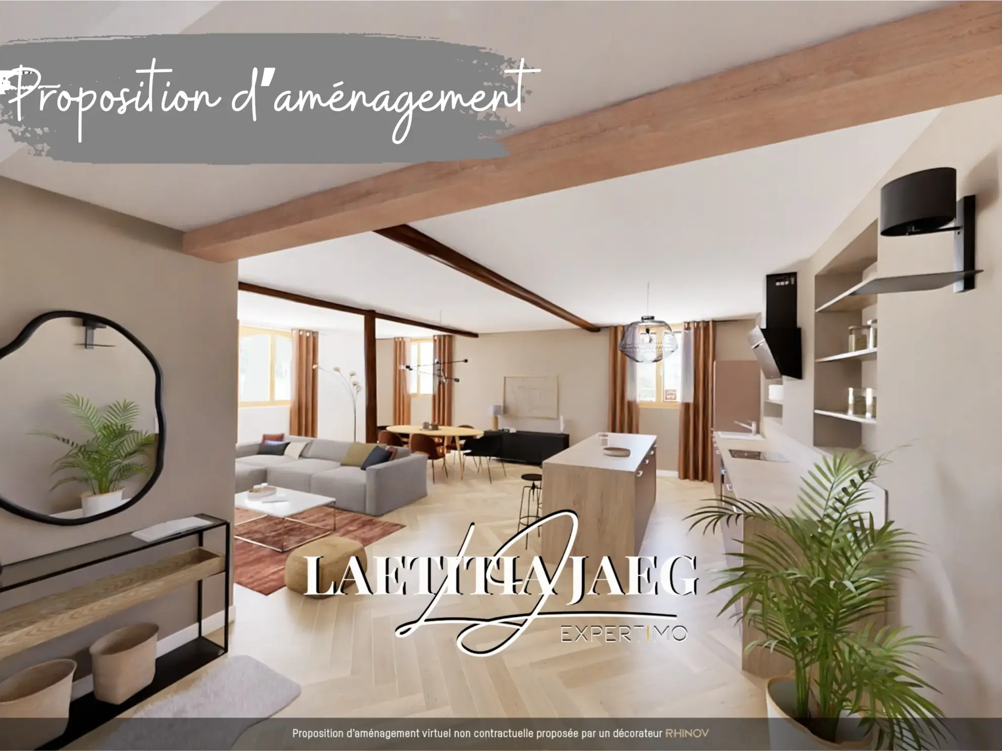 Appartement 4 pièces à Kogenheim avec véranda de 23 m² à vendre 