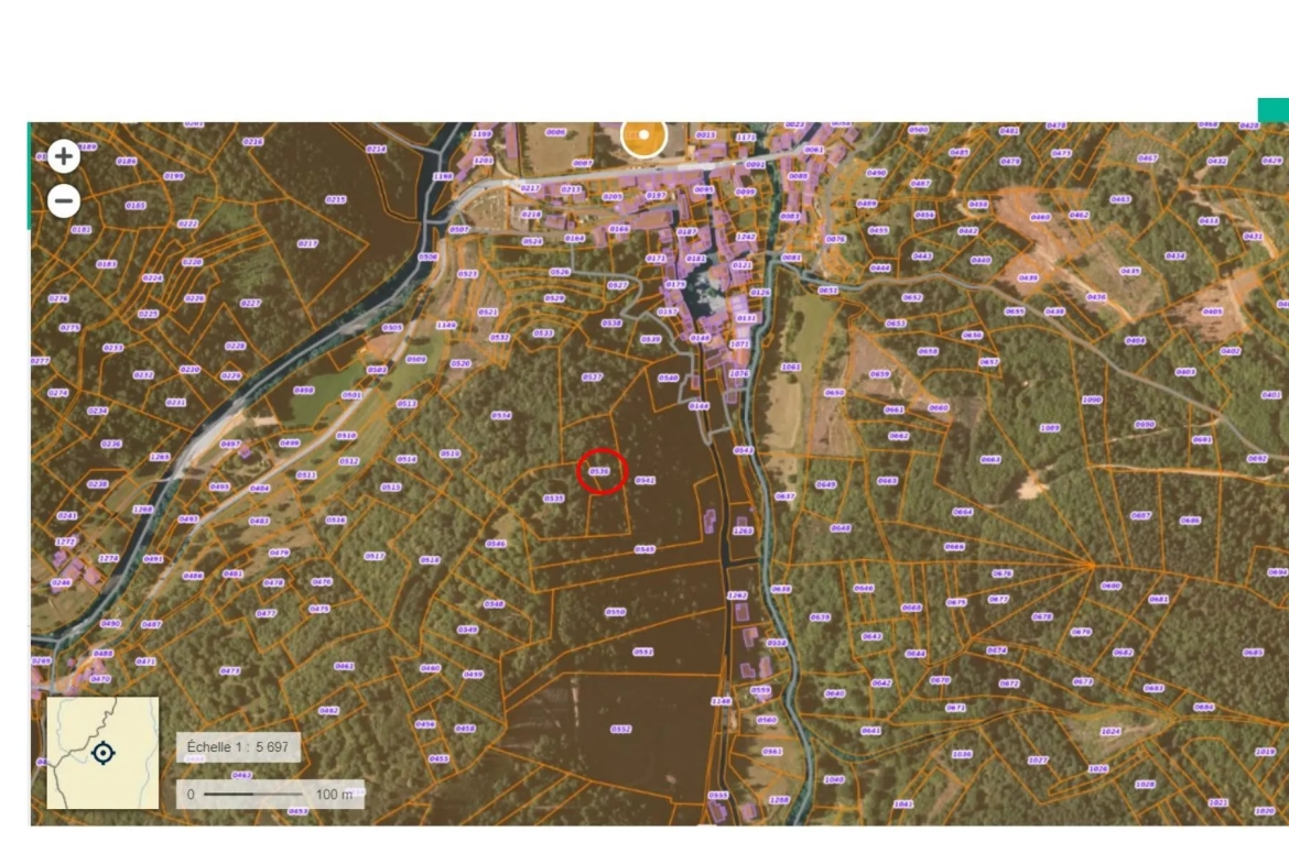 Terrain agricole à Dornas de plus de 5,8 ha, idéal pour projets ruraux 