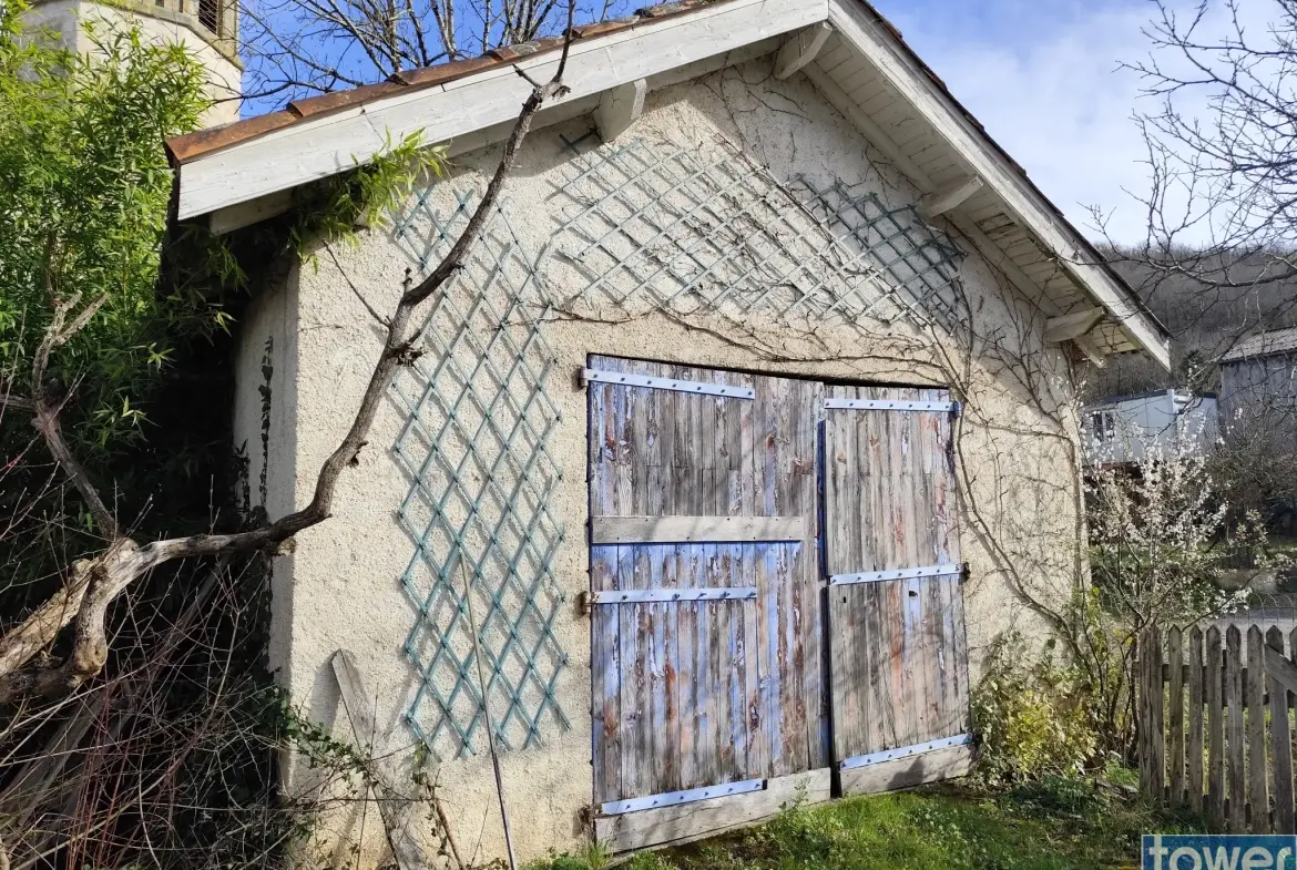 Maison de village à Monteils (12200) – 69 m² avec terrain et garage 