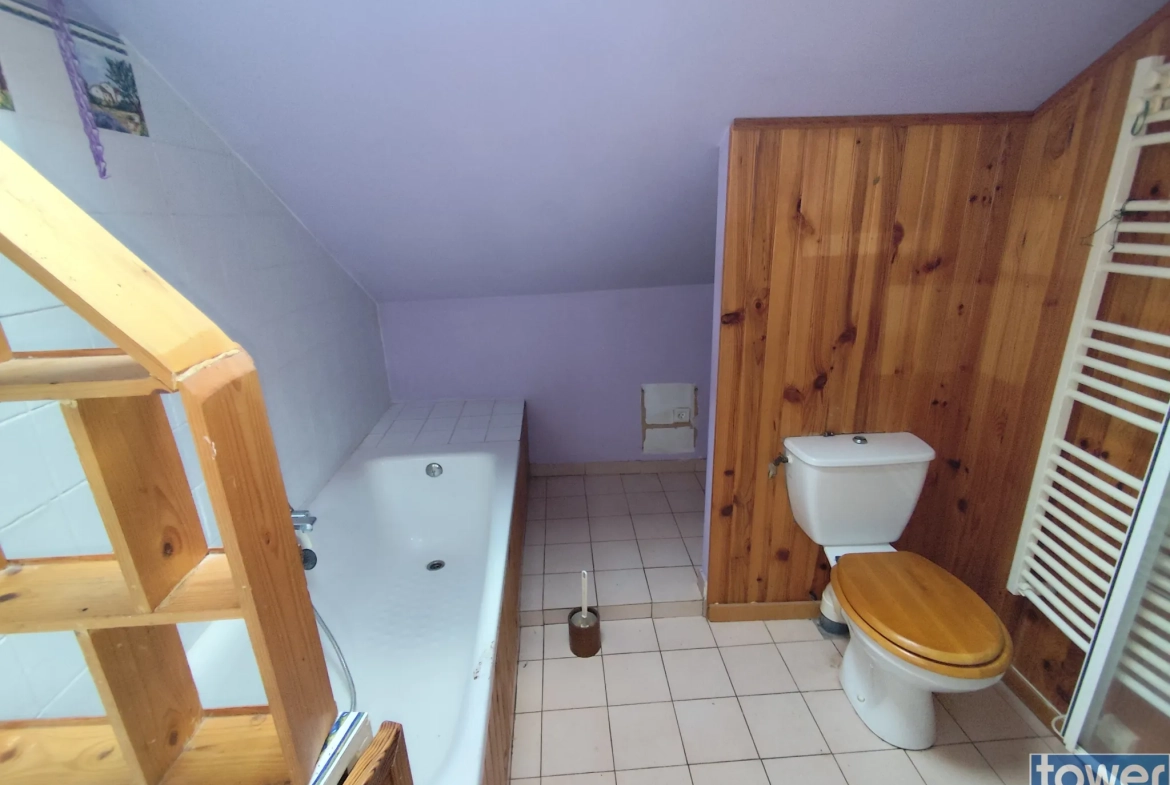 Maison de village à Monteils (12200) – 69 m² avec terrain et garage 