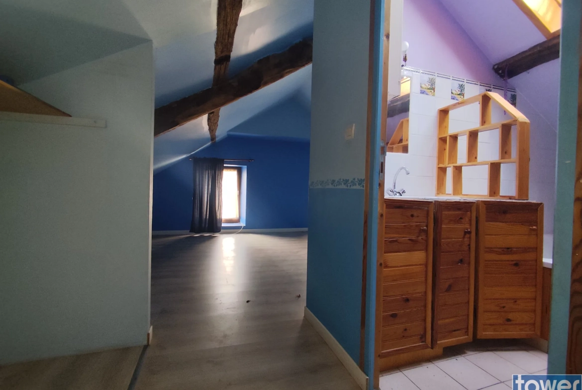 Maison de village à Monteils (12200) – 69 m² avec terrain et garage 