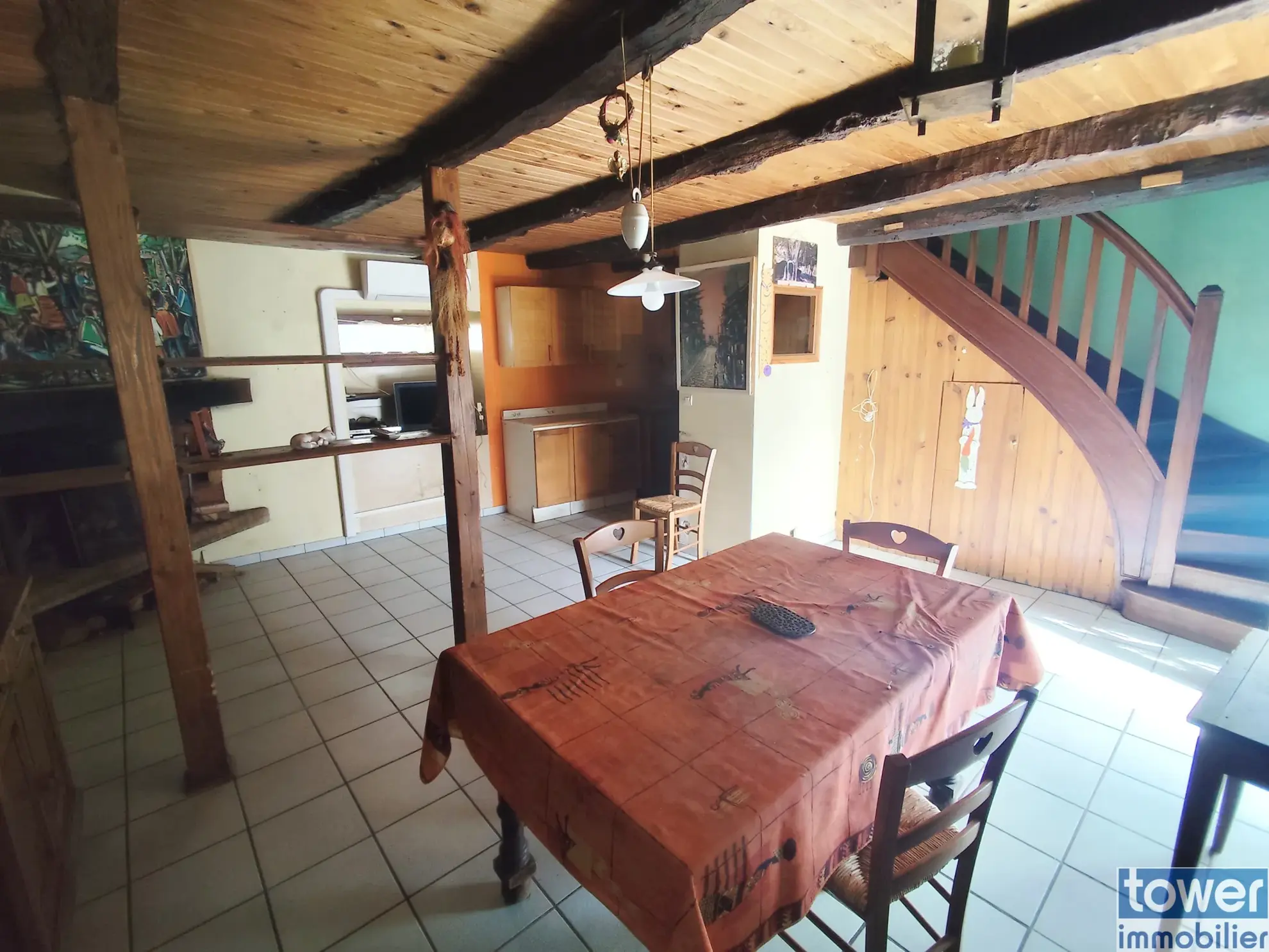 Maison de village à Monteils (12200) – 69 m² avec terrain et garage 