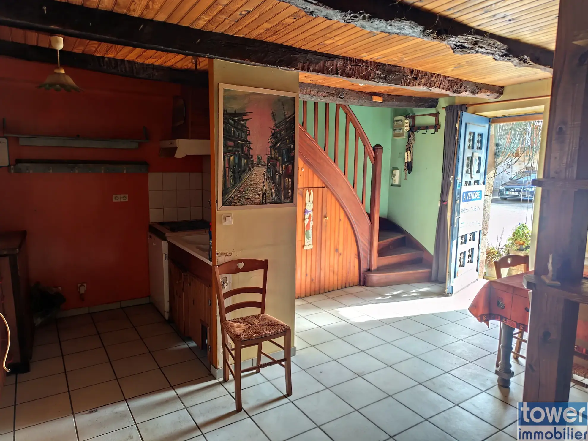 Maison de village à Monteils (12200) – 69 m² avec terrain et garage 