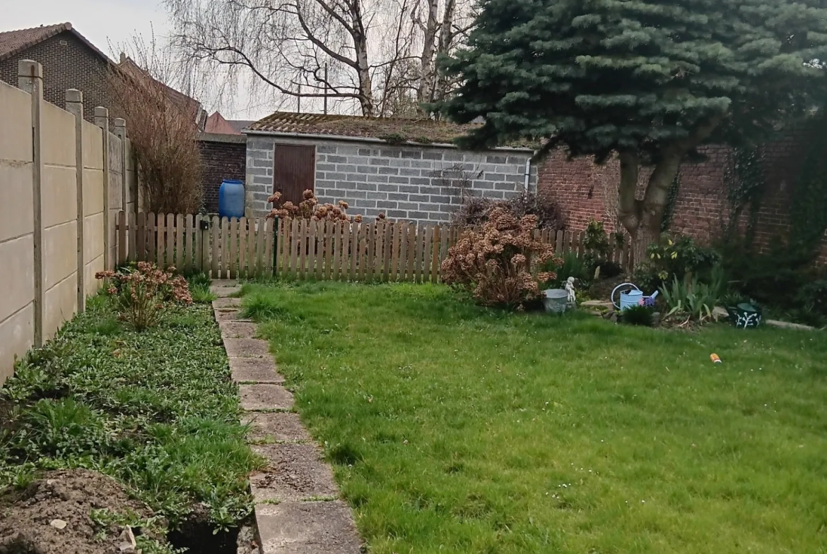Maison 120 m² avec 3 chambres à Nœux-les-Mines, proche commodités 